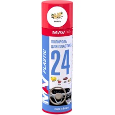 Полироль для пластика MAV plastic, аромат "ваниль", аэрозоль, 650 мл 29685-330, Беларусь
