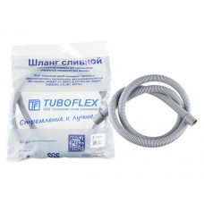 Шланг сливной TUBOFLEX М для стиральной машины в упаковке (евро слот) 1 м, РФ