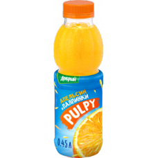 Добрый палпи из апельсина 0,45л, РФ