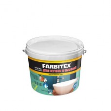 Краска акриловая FARBITEX для кухни и ванной (1.1 кг), Россия