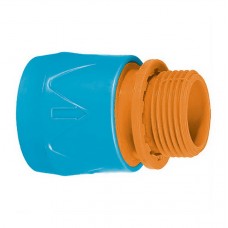 Соединитель Remocolor быстросъемный, для шланга пластиковый, внешняя резьба, 3/4", 64-2-020, Китай