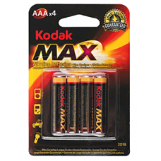 Элемент питания Kodak MAX LR03-4BL [K3A-4] (40/200/32000), Китай