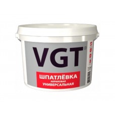 Шпатлевка VGT универсальная для нар/внутр работ, 1 кг, Россия