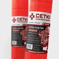 Стеклосетка ССШ-160 (МОЦНАЯ) яч. 5х5, СЕТКI НАВАПОЛАЦКIЯ 50м2, Беларусь