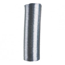Воздуховод гибкий алюминиевый гофрированный, L до 3м 125ВА, Россия