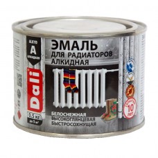 Эмаль для радиаторов "DALI" (алкидная) гл.,  0,5 л, РФ