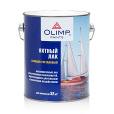 Лак OLIMP яхтный матовый 2,7л, Россия