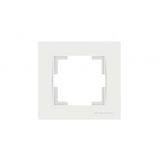Рамка одноместная Mutlusan Electric Rita белая, Турция