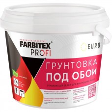Грунтовка FARBITEX PROF под обои акриловая укрывающая белая (1,5 кг)I, Россия