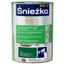 Эмаль масляно-фталевая Sniezka Supermal мятно-зеленый 0.8л, Польша