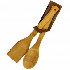 Набор кухонных принадлежнностей DomiNado (ложка лопатка) из бамбука, арт.LB-7, Китай