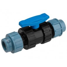 Кран шаровый ПЭ 25, AV Engineering, арт.AVE13325250, Китай