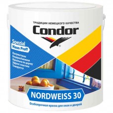 Краска ВД-АК Condor «Nordweiss-30» (Нордвайс-30) контейнер 0,85 кг, Беларусь