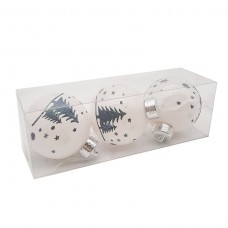 Елочное украшение «ШАР» (набор 3 шт.) KF22-2026, Китай