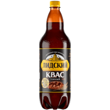 Квас напиток безалк. паст. фильтр. «КВАС ЛИДСКИЙ ТЕМНЫЙ» ПЭТ 1,0л., РБ