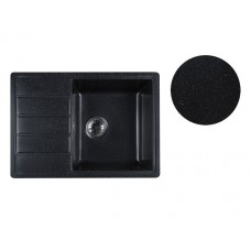 Мойка кухонная AV Engineering из искусственного камня MISTA черный 615х440 мм арт.AVE615440BKA, РБ