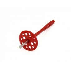 Дюбель 10х140 для изол. мат. с мет. гвоздем (100ф), Россия