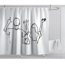 Занавеска для душа RM033116 180х200см, Китай