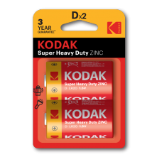 Батарейка солевая Kodak R20-2BL EXTRA HEAVY DUTY [KDHZ-2] (24/120/5040), Китай