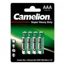 Батарейка Camelion R03 1.5В (4шт в упак), Китай