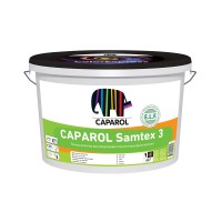 Краска поливинилацетатная в/д Caparol Samtex 3 E.L.F. Base1, бел, 2,5 л/3,75 кг, РБ