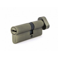 Цилиндровый механизм PALLADIUM ZN 80 (35х45) C ВК AВ античная бронза, Китай