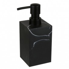 Диспенсер (дозатор) для мыла MARBLE, черный, PERFECTO LINEA, арт.35-000011, Китай