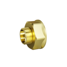 Ниппель переходной LD Pride DN20х15 (3/4"ВР х 1/2"НР) латунь, Россия