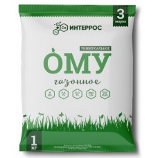 Удобрение газонное Интеррос Ому 1кг, Россия