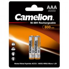Аккумулятор Camelion AAA-800mAh Ni-Mh 1.2В (2шт в упак), Китай