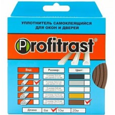 Уплотнитель Р 6м черный Profitrast, Китай