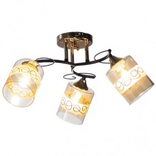 Светильник НПБ 02-3x60-101 6073A/3 золото/черный, Беларусь