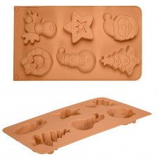 Форма для выпечки 30х17,5см 6 ячеек арт.DA2567, Китай