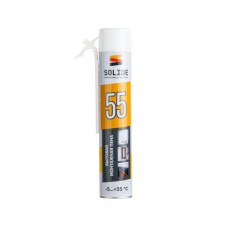 Пена монтажная SOLIDE Foam 55 бытовая всесезонная 750мл, арт.SL-69898-1, Китай