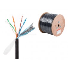 Кабель Юпитер витая пара F/UTP Cat5E 4х2х24AWG (0.51мм) 305м, медь, наруж.(PE), арт.JP3011, Китай