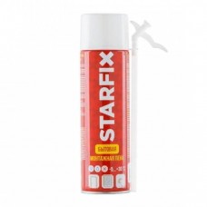 Пена монтажная бытовая всесезонная STARFIX Straw Foam (500мл), арт.SM-66248-1, РФ