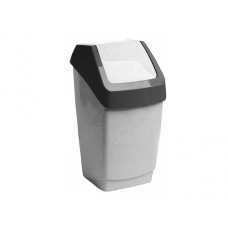 Контейнер для мусора ХАПС 15л (мраморный), арт.М2471, РФ