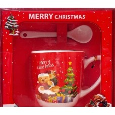 Набор подарочный (кружка, ложка) из фарфора Арт.Н047-3, Китай