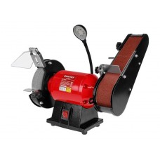 Станок точильно-шлифовальный WORTEX BG 1535 L в кор. 250Вт, 150мм, лента 685х50мм, подсветка, Китай