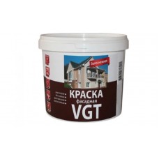 Краска ВД-АК-1180 фасадная белоснежная, 1.5 кг, РФ