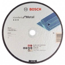 Круг отрезной 230х3.0x22.2 мм для металла Standart BOSCH, арт.2608603168, Китай