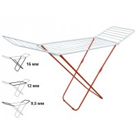 Сушилка для белья напольная, 18м, серия Bona, бело-красная, PERFECTO LINEA, арт.46-021821, Китай