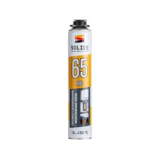 Пена монтажная SOLIDE Foam Pro 65 профессиональная всесезонная 750мл, арт.SL-76517-1, Китай