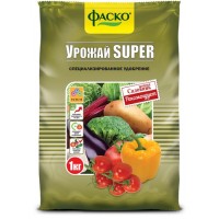 УДОБРЕНИЕ КОМПЛЕКСНОЕ УРОЖАЙ-SUPER 1КГ, РФ