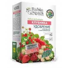 Удобрение Robin Green комплексное с микроэлементами для клубники в коробке, 1 кг, Россия