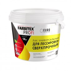 Лак для лессировки FARBITEX PROFI универсальный сверхпрочный (0.9 л), Россия