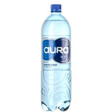 Вода питьевая обработанная «АУРА» газ. ПЭТ 0,5л, Беларусь
