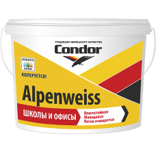 Краска ВД «Alpenweiss» (Альпенвайс) ведро 1,5кг, РБ