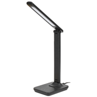 Светильник настольный IEK LIGHTING светодиодный 2009 7Вт на подставке диммер шнур черный, Китай