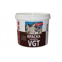 Краска ВД-АК-1180 фасадная белоснежная, 3 кг, РФ
